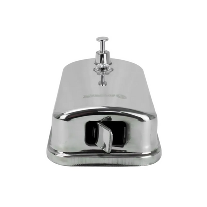 DISPENSADOR DE JABON CROMADO EN ACERO INOX. 800 ML