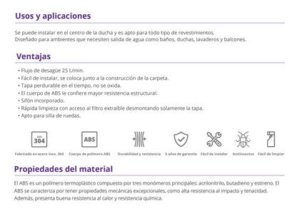 REJILLA LINEAL DISEÑO ONDA 70 CM ATRIM