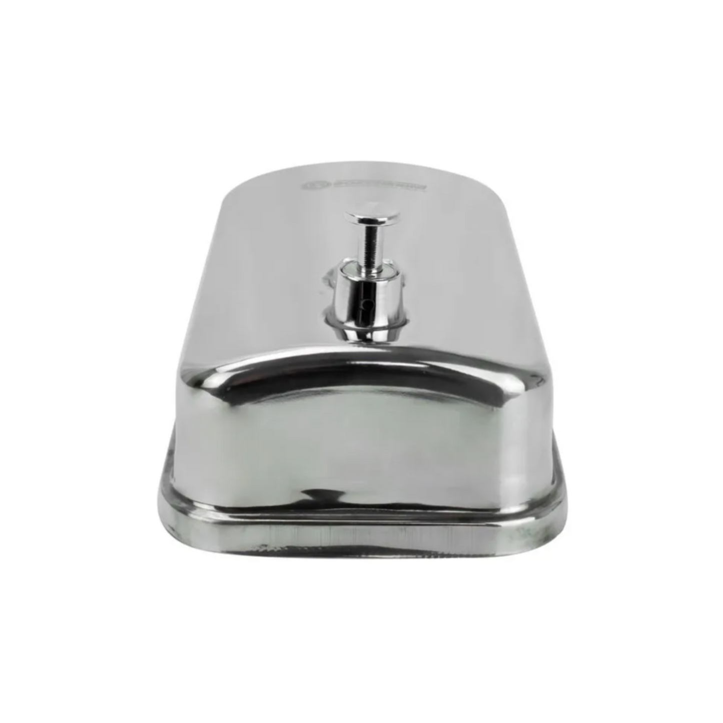 DISPENSADOR DE JABON CROMADO EN ACERO INOX. 800 ML